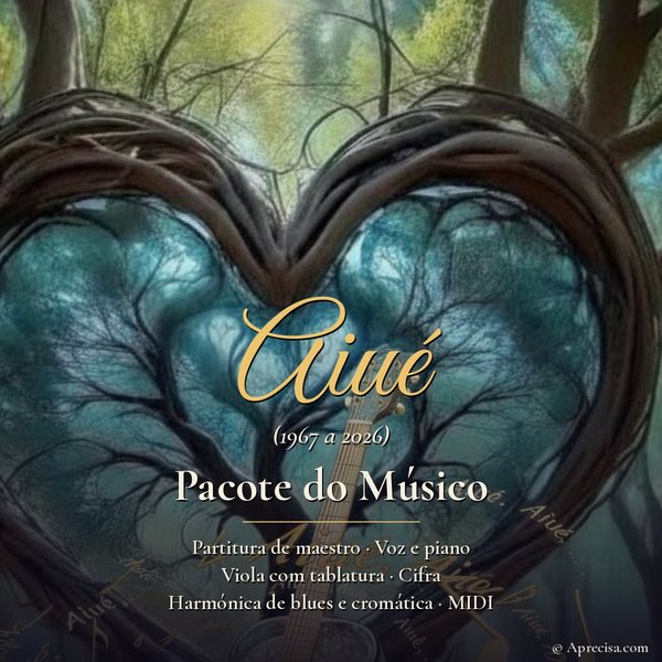 Capa: Aiué — Pacote do Músico